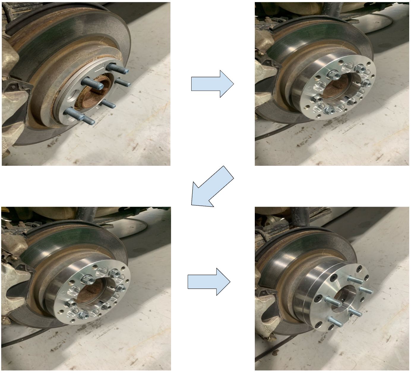 Install in this order